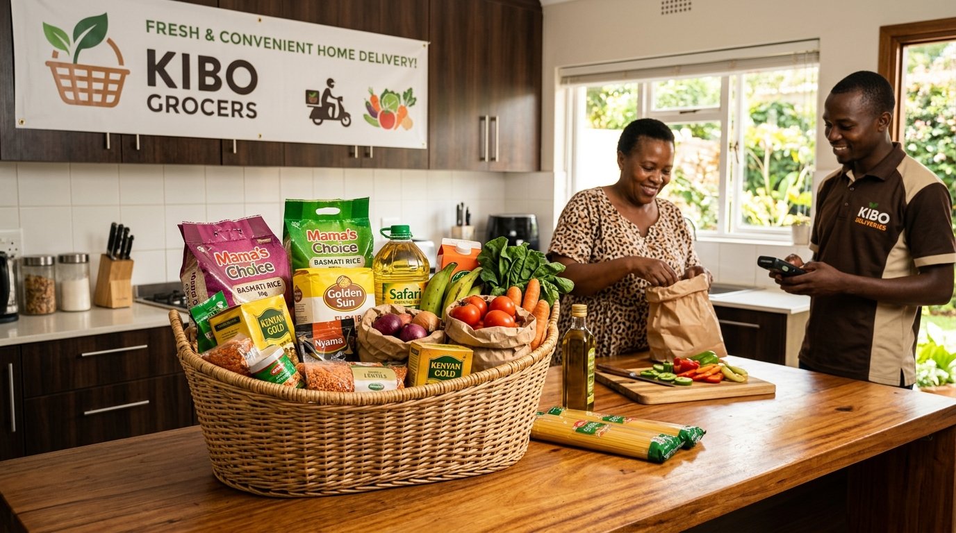 Panier de vivres et provisions familiales de qualité