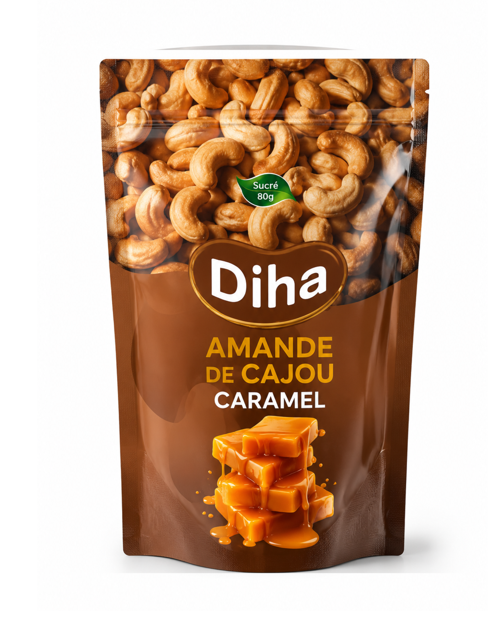 Amande de cajou CARAMEL